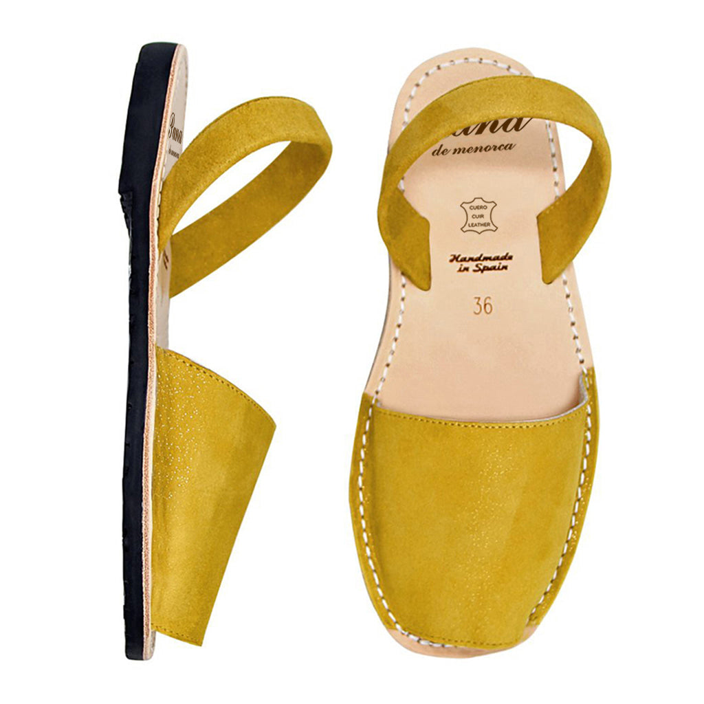 Mustard Nubuck