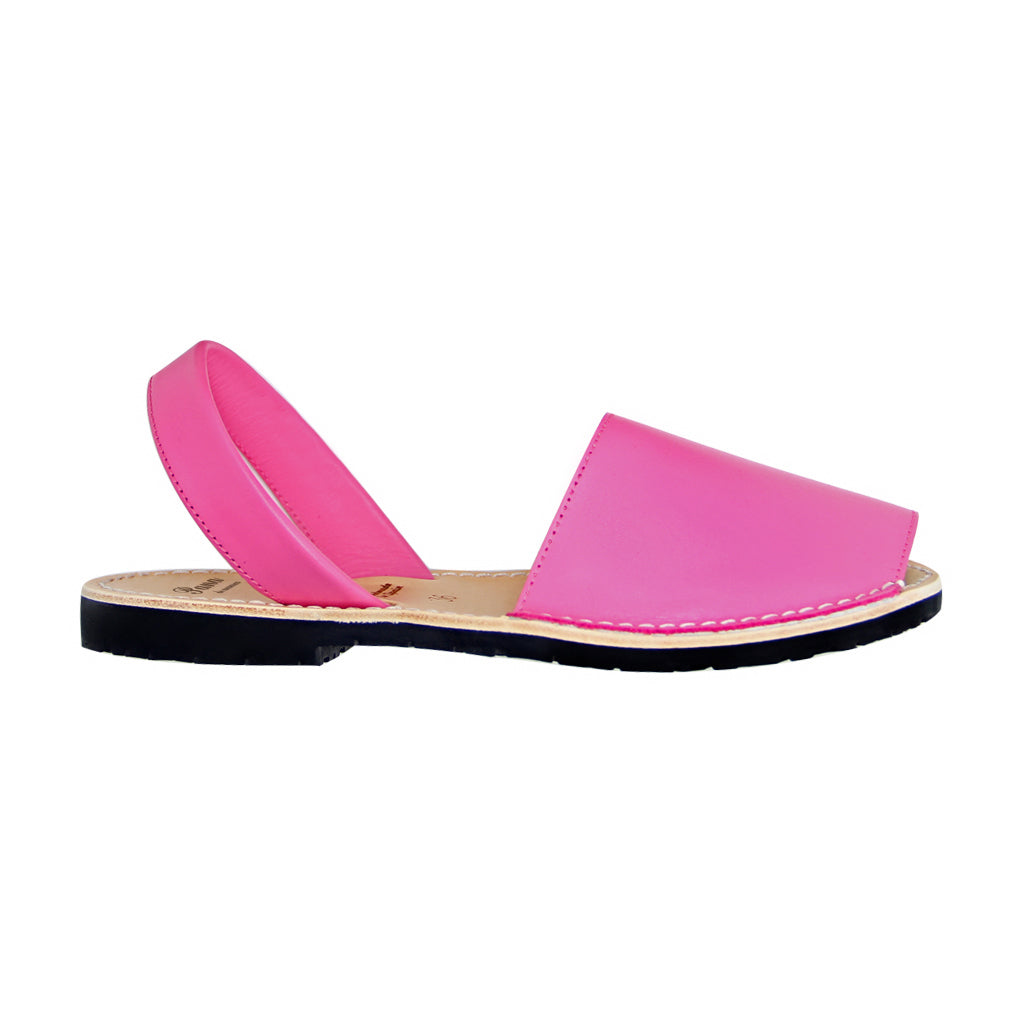 Fuchsia Pink Leather