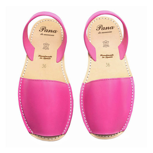 Fuchsia Pink Leather